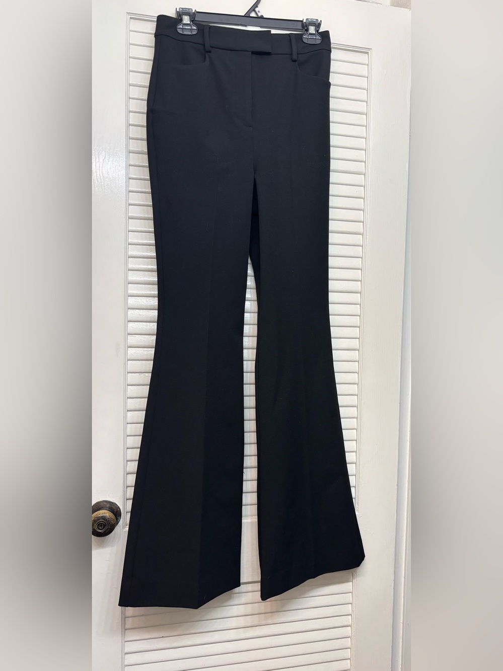 Boden Black Flared Trousers Pants 6R